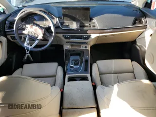 2024 Audi Q5 S line Premium with VIN WA1GAAFY2R2020857, listed as a Copart auction lot 45205825 with 0 mi miles and Clean Title. Bid and sale history available at carsss.com. Image 8.
