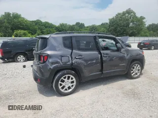 2021 Jeep Renegade Latitude with VIN ZACNJCBB0MPM26741, listed as a Copart auction lot 59518295 with 42,319 mi miles and Non repairable. Bid and sale history available at DreamBid. Image 3.