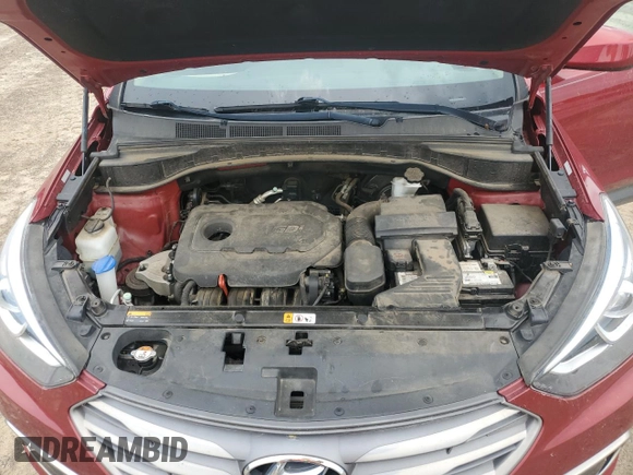2017 Hyundai Santa Fe 2.4L with VIN 5XYZT3LB6HG392730, listed as a Copart auction lot 61370885 with 101,727 mi miles and Clean title. Bid and sale history available at DreamBid. Image 12.