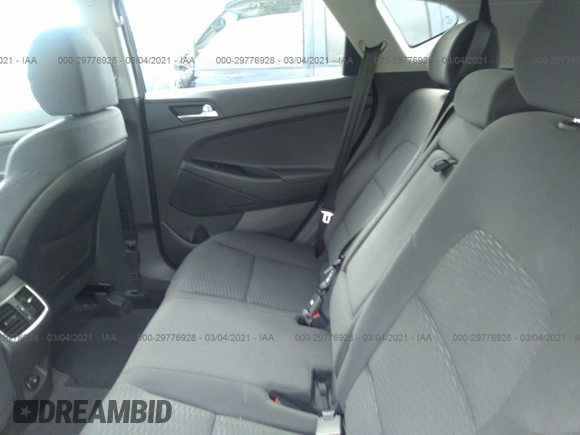 2019 Hyundai Tucson Ultimate with VIN KM8J3CAL1KU899836, listed as a IAAI auction lot 29776928 with 12,055 mi miles. Bid and sale history available at carsss.com. Image 8.