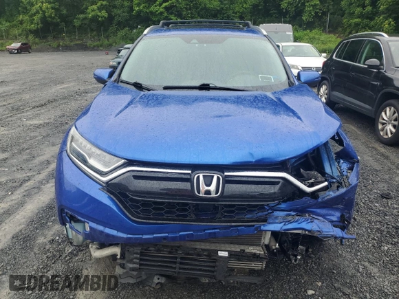 2020 Honda CR-V with VIN NY77082, listed as a Copart auction lot 61235655 with 52,250 mi miles and Salvage title. Bid and sale history available at DreamBid. Image 5.