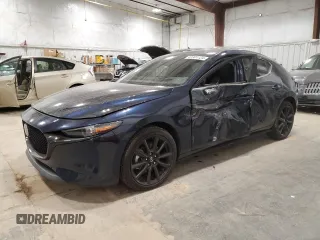 2020 Mazda Mazda3 Hatchback Premium Package with VIN JM1BPBNM1L1165291, listed as a Copart auction lot 81301124 with 44,078 mi miles and Salvage Title. Bid and sale history available at carsss.com. Image 1.