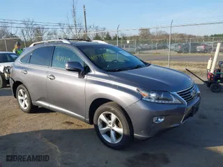 2015 Lexus RX 350 F Sport with VIN 2T2BK1BAXFC312903, listed as a IAAI auction lot 41779719 with 136,536 mi miles. Bid and sale history available at carsss.com. Image 1.