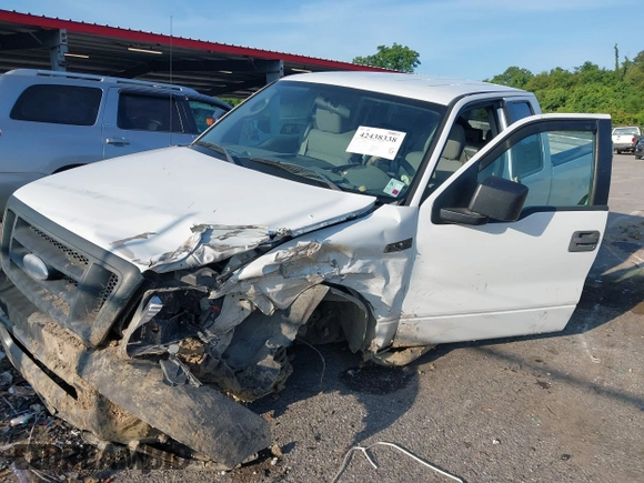 2006 Ford F-150 STX with VIN 1FTRX12W76KC79664, listed as a IAAI auction lot 42438338 with Not provided miles and . Bid and sale history available at DreamBid. Image 17.