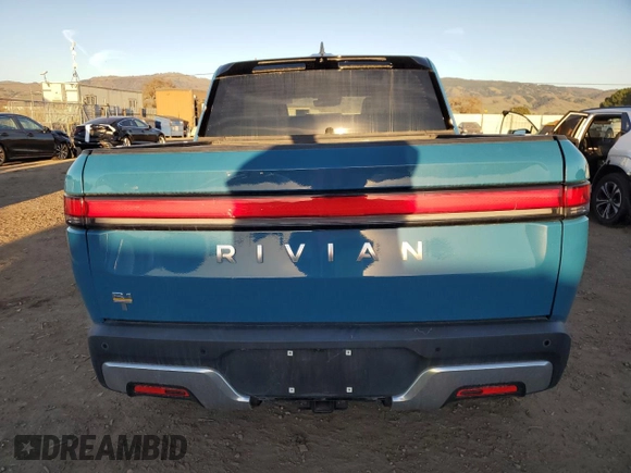 2022 Rivian R1T Launch Edition with VIN 7FCTGAAL5NN001219, listed as a Copart auction lot 86623924 with Not Provided miles and Salvage Title. Bid and sale history available at DreamBid. Image 6.