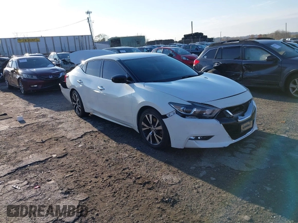 2016 Nissan Maxima SV with VIN 1N4AA6AP3GC377470, listed as a IAAI auction lot 40946380 with 85,768 mi miles and . Bid and sale history available at carsss.com. Image 1.