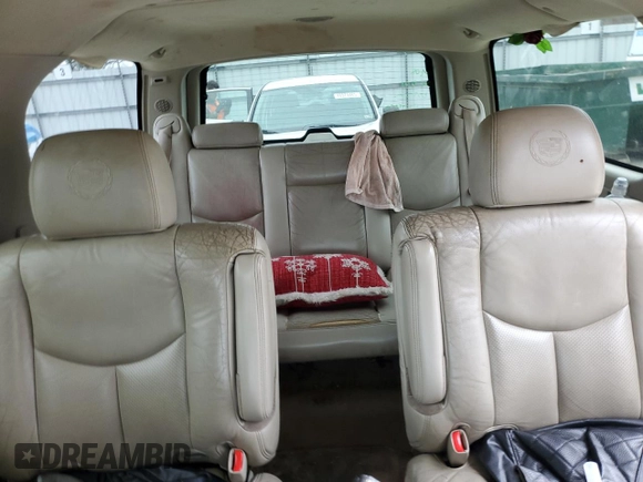 2005 Cadillac Escalade ESV z VIN 3GYFK66N65G216037, wystawiony jako Copart lot #48566035 z przebiegiem 248 970 mil mil oraz Szkody całkowita. Historia ofert i sprzedaży dostępna na DreamBid. Obrazek 10.
