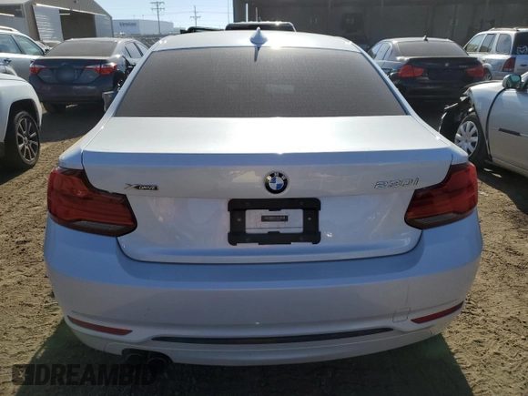 2018 BMW 2 Series 230i xDrive with VIN WBA2J3C59JVD48396, listed as a Copart auction lot 63859413 with 52,974 mi miles and . Bid and sale history available at DreamBid. Image 6.