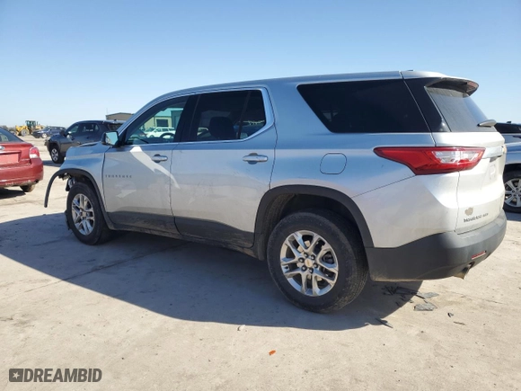 2020 Chevrolet Traverse LS with VIN 1GNEVFKW6LJ223452, listed as a Copart auction lot 48722745 with 99,065 mi miles and Salvage Title. Bid and sale history available at carsss.com. Image 2.