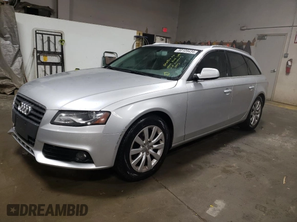 2010 Audi A4 2.0T Premium Plus with VIN WAUWFAFL2AA156405, listed as a Copart auction lot 80109434 with 125,261 mi miles and Salvage Title. Bid and sale history available at carsss.com. Image 1.