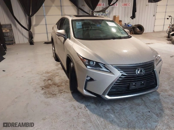 2016 Lexus RX 350 with VIN 2T2ZZMCA9GC021935, listed as a IAAI auction lot 41161759 with NaN miles. Bid and sale history available at carsss.com. Image 1.