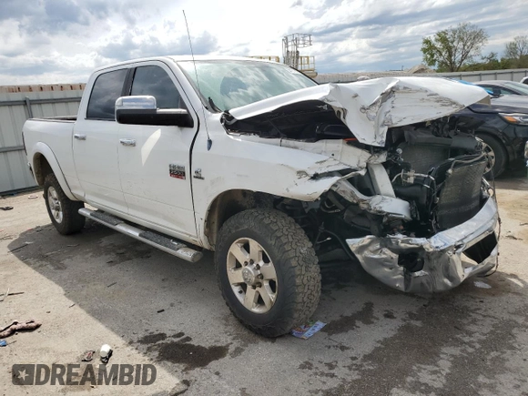 2011 Ram 2500 Laramie with VIN 3D7UT2CL7BG545465, listed as a Copart auction lot 54131145 with 269,235 mi miles and Salvage title. Bid and sale history available at DreamBid. Image 4.