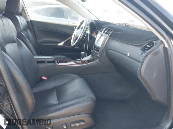 2007 Lexus IS with VIN JTHBK262572057489, listed as a IAAI auction lot 41996856 with 168,839 mi miles. Bid and sale history available at carsss.com. Image 5.