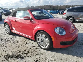 2015 Volkswagen Beetle 1.8T with VIN 3VW517AT6FM807260, listed as a Copart auction lot 85586124 with 88,565 mi miles and Salvage title. Bid and sale history available at DreamBid. Image 4.