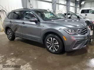 2022 Volkswagen Tiguan S with VIN 3VV0B7AX3NM116958, listed as a Copart auction lot 83080384 with 26,828 mi miles and Salvage Title. Bid and sale history available at carsss.com. Image 4.