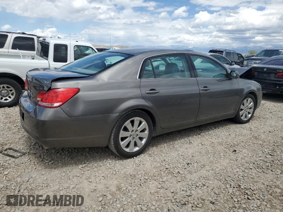 2006 Toyota Avalon XL with VIN 4T1BK36B26U073607, listed as a Copart auction lot 56881835 with 253,262 mi miles and Salvage title. Bid and sale history available at DreamBid. Image 3.