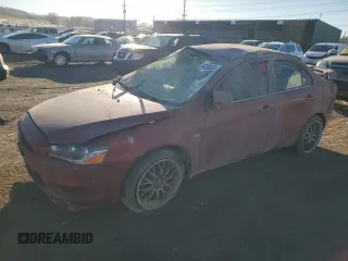 2008 Mitsubishi Lancer DE with VIN JA3AU26U58U035909, listed as a Copart auction lot 44238635 with 0 mi miles and Non Repairable. Bid and sale history available at carsss.com. Image 1.