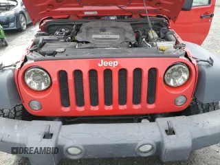 2014 Jeep Wrangler Sport with VIN 1C4AJWAG1EL143206, listed as a Copart auction lot 51167695 with 100,734 mi miles and Salvage Title. Bid and sale history available at carsss.com. Image 11.
