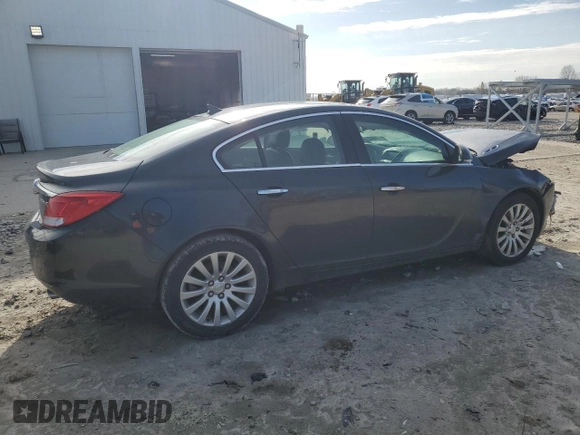 2013 Buick Regal Turbo Premium 1 with VIN 2G4GS5EV8D9159415, listed as a Copart auction lot 51696405 with 127,840 mi miles and Salvage Title. Bid and sale history available at carsss.com. Image 3.