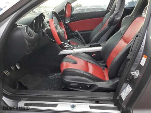 2004 Mazda RX-8 with VIN JM1FE173840137114, listed as a Copart auction lot 67827424 with 62,740 mi miles and Clean Title. Bid and sale history available at carsss.com. Image 7.