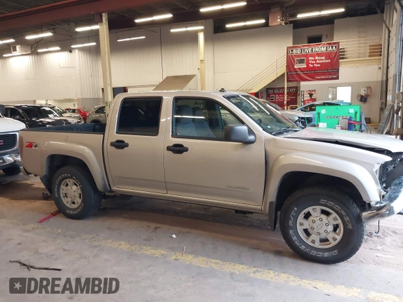 2005 Chevrolet Colorado 1SF LS Z71 with VIN 1GCDT136X58154321, listed as a IAAI auction lot 41906743 with 116,971 mi miles. Bid and sale history available at carsss.com. Image 13.
