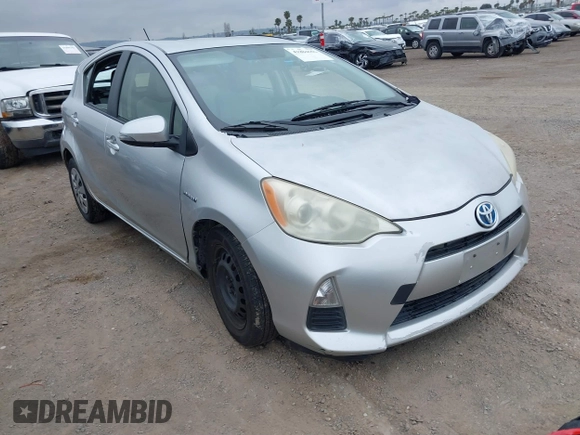 2013 Toyota Prius One with VIN JTDKDTB38D1552111, listed as a IAAI auction lot 41884696 with 151,987 mi miles. Bid and sale history available at carsss.com. Image 1.