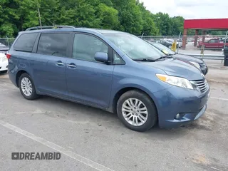 2015 Toyota Sienna XLE with VIN 5TDYK3DC3FS676919, listed as a IAAI auction lot 42475307 with 99,574 mi miles and . Bid and sale history available at DreamBid. Image 1.