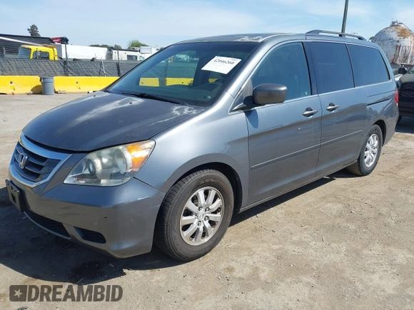2010 Honda Odyssey EX-L with VIN 5FNRL3H69AB035471, listed as a IAAI auction lot 42046260 with 191,748 mi miles. Bid and sale history available at carsss.com. Image 2.