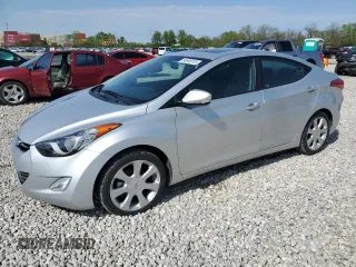 2013 Hyundai Elantra Limited with VIN KMHDH4AE3DU503348, listed as a Copart auction lot 54645915 with 49,372 mi miles and Salvage Title. Bid and sale history available at DreamBid. Image 1.