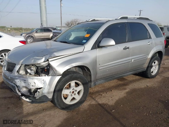 2008 Pontiac Torrent with VIN 2CKDL33F486024307, listed as a IAAI auction lot 41728099 with 312069 miles. Bid and sale history available at carsss.com. Image 2.