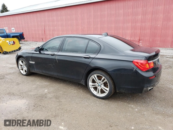 2011 BMW 7 Series 750Li xDrive with VIN WBAKC8C51BC433184, listed as a Copart auction lot 50345755 with 257,206 mi miles and Clean Title. Bid and sale history available at carsss.com. Image 2.