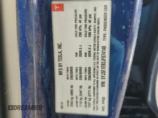 2018 Tesla Model 3 Long Range Battery with VIN 5YJ3E1EB2JF074148, listed as a Copart auction lot 50424975 with 93,822 mi miles and Salvage Title. Bid and sale history available at DreamBid. Image 12.