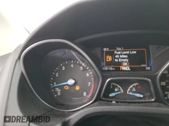 2016 Ford Focus SE with VIN 1FADP3F24GL249472, listed as a Copart auction lot 44615575 with 178,119 mi miles and Salvage Title. Bid and sale history available at carsss.com. Image 9.