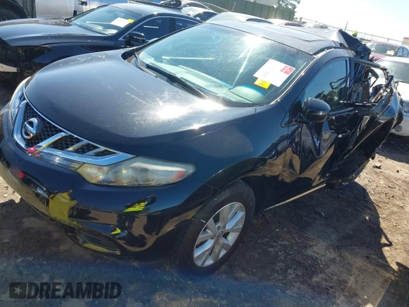 2012 Nissan Murano SL with VIN JN8AZ1MU6CW114622, listed as a IAAI auction lot 41812037 with 207,003 mi miles and . Bid and sale history available at carsss.com. Image 17.
