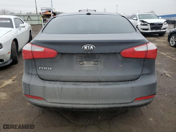 2015 Kia Forte LX with VIN KNAFK4A61F5391702, listed as a Copart auction lot 86034544 with 183,149 mi miles and Salvage Title. Bid and sale history available at carsss.com. Image 6.