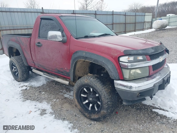 2006 Chevrolet Colorado LT w/1LT with VIN 1GCDT146068122476, listed as a IAAI auction lot 41281077 with 151,072 mi miles. Bid and sale history available at carsss.com. Image 1.