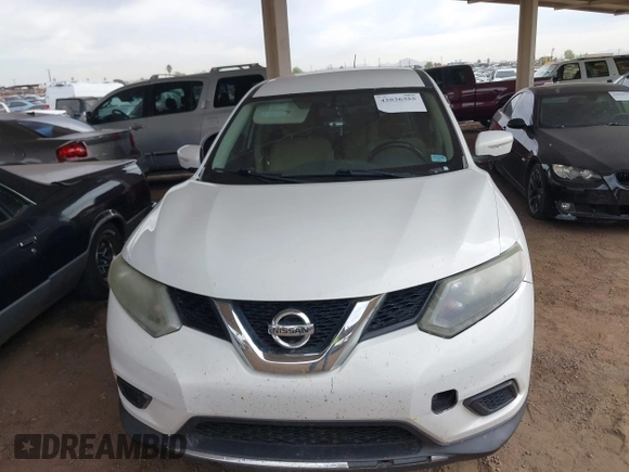2014 Nissan Rogue SV with VIN 5N1AT2MT2EC751467, listed as a IAAI auction lot 42036355 with 262,270 mi miles and . Bid and sale history available at carsss.com. Image 6.