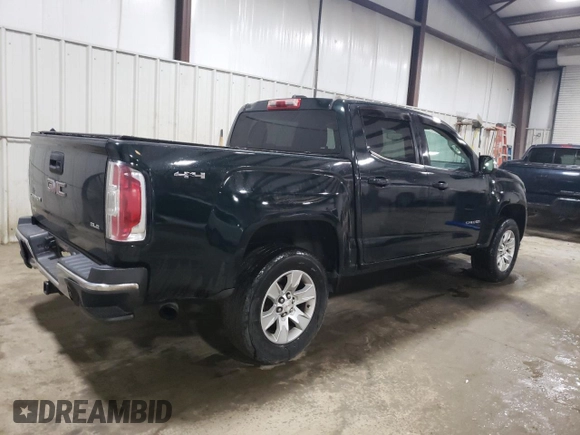 2015 GMC Canyon 4WD SLE with VIN 1GTG6BE38F1258880, listed as a Copart auction lot 57887664 with 142,346 mi miles and Salvage Title. Bid and sale history available at carsss.com. Image 3.
