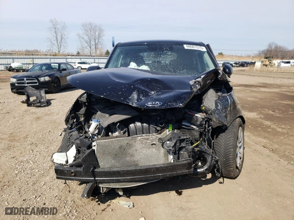 2021 Kia Soul LX with VIN KNDJ23AUXM7749158, listed as a Copart auction lot 48681515 with 63,674 mi miles and Salvage Title. Bid and sale history available at carsss.com. Image 5.
