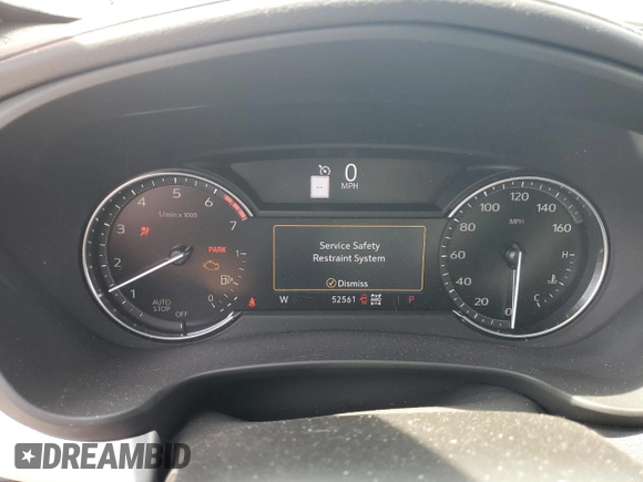 2019 Cadillac XT4 AWD Premium Luxury with VIN 1GYFZDR48KF194395, listed as a Copart auction lot 54148645 with 52,561 mi miles and Salvage Title. Bid and sale history available at carsss.com. Image 9.