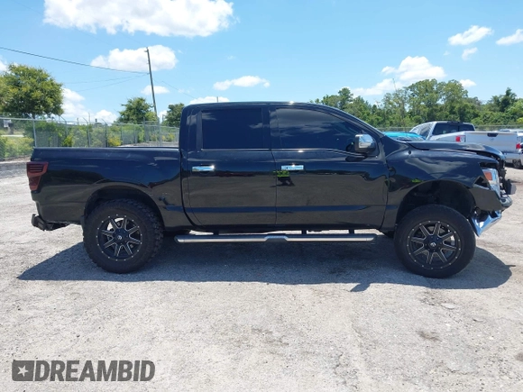 2018 Nissan Titan SV with VIN 1N6AA1E60JN511357, listed as a IAAI auction lot 42582405 with 110,043 mi miles and . Bid and sale history available at DreamBid. Image 13.