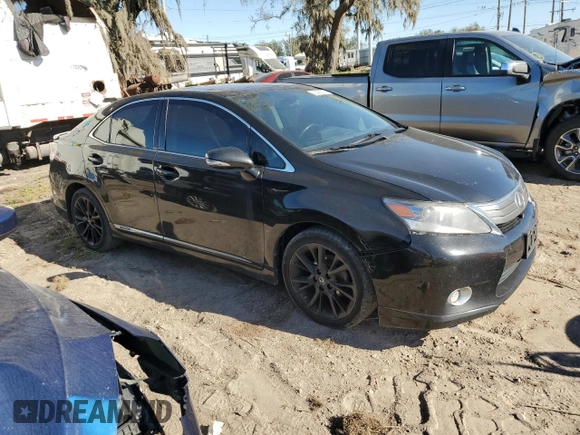 2010 Lexus HS 250h with VIN JTHBB1BA4A2021534, listed as a Copart auction lot 82428794 with 206,020 mi miles and Clean Title. Bid and sale history available at DreamBid. Image 4.