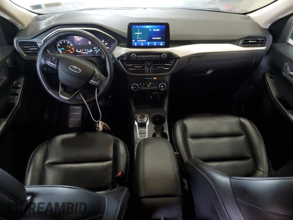 2020 Ford Escape SEL with VIN 1FMCU9H65LUA13107, listed as a Copart auction lot 62383585 with 46,788 mi miles and Salvage title. Bid and sale history available at DreamBid. Image 8.