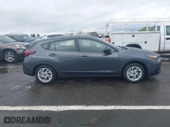 2024 Subaru Impreza with VIN JF1GUABCXR8905382, listed as a IAAI auction lot 41905321 with 3,085 mi miles and . Bid and sale history available at DreamBid. Image 13.