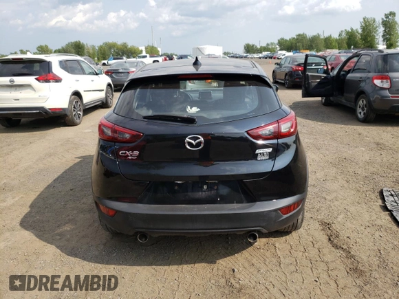 2016 Mazda CX-3 Touring with VIN JM1DKBC72G0101082, listed as a Copart auction lot 67389004 with 153,355 mi miles and Non Repairable. Bid and sale history available at carsss.com. Image 6.