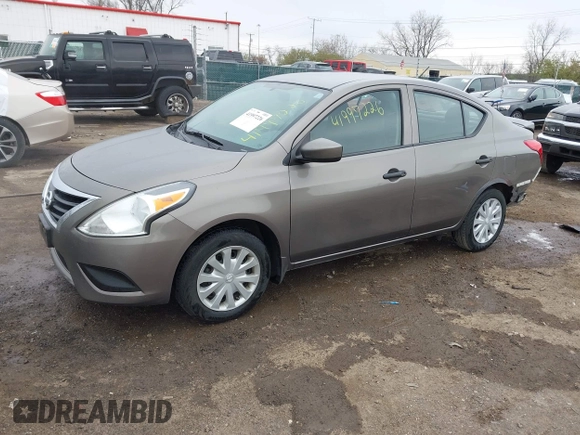 2016 Nissan Versa SV with VIN 3N1CN7AP7GL916192, listed as a IAAI auction lot 41997226 with 146,751 mi miles. Bid and sale history available at carsss.com. Image 2.