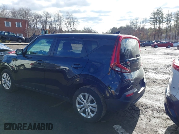 2020 Kia Soul LX with VIN KNDJ23AU8L7091578, listed as a IAAI auction lot 41499522 with 106,823 mi miles. Bid and sale history available at carsss.com. Image 14.