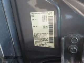 2014 Nissan Maxima SV with VIN 1N4AA5AP5EC436199, listed as a IAAI auction lot 42887082 with 151,551 mi miles and . Bid and sale history available at DreamBid. Image 9.