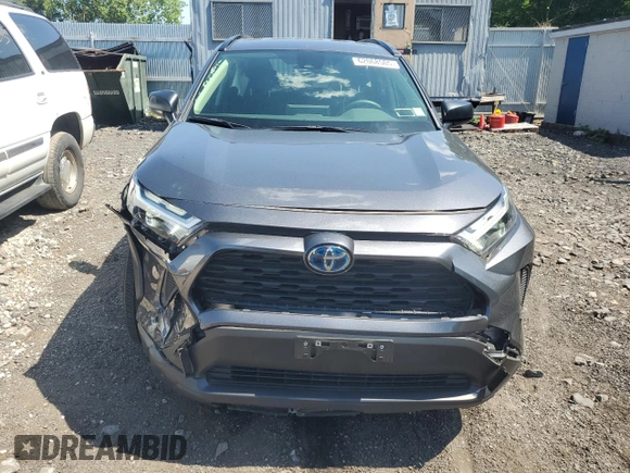 2023 Toyota RAV4 Hybrid LE with VIN JTMLWRFV5PD170957, listed as a Copart auction lot 62068505 with 7,880 mi miles and Salvage title. Bid and sale history available at DreamBid. Image 5.