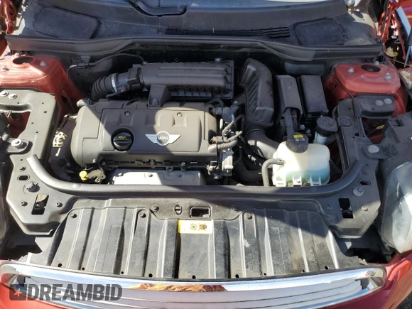 2014 MINI Countryman with VIN WMWZB3C56EWR41819, listed as a Copart auction lot 48149985 with 93,784 mi miles and Salvage Title. Bid and sale history available at DreamBid. Image 11.